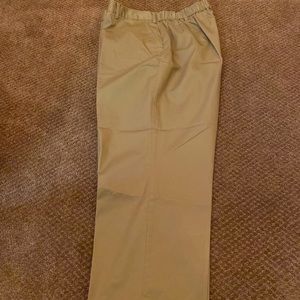 Lands’ End Chino Pants w Elastic Comfort Waist!!